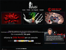 Tablet Screenshot of magoanubi.com